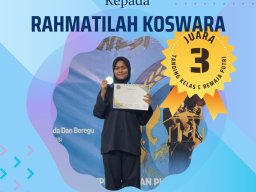 Juara 3 Silat Tanding Kelas C Remaja Putri West Java 2023