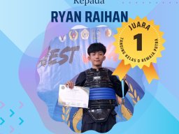 Juara 1 Silat Tanding Kelas D Remaja Putra West Java 2023